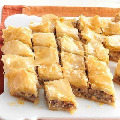 baklava de férias