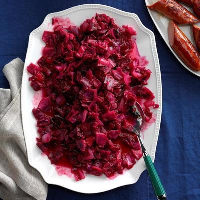 repolho vermelho de cranberry-apple