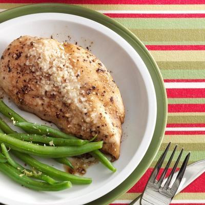 peitos de frango microondas microondas parmesão