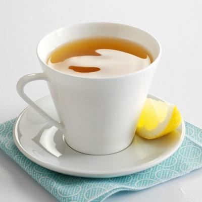 chá de damasco quente com especiarias