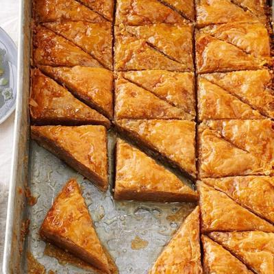 baklava chipotle infusão de laranja