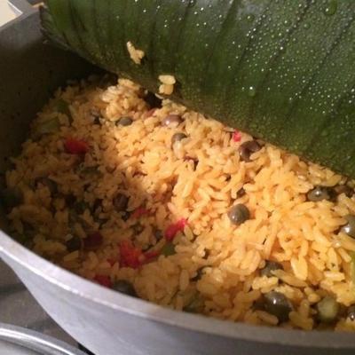 arroz fácil com gandules