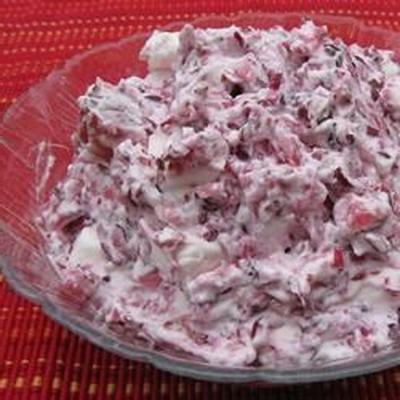 salada de cranberry de lydia