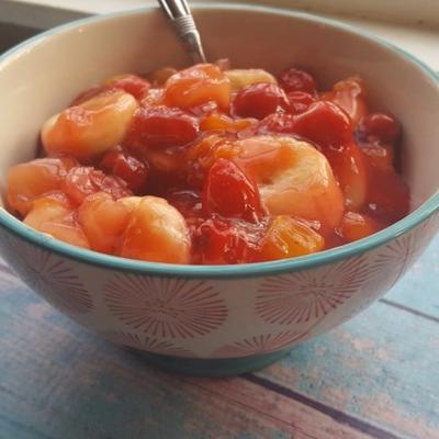 salada de cereja da vovó