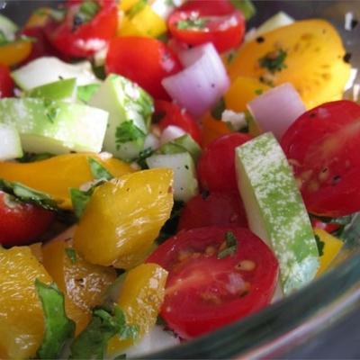 salada de tomate fresco