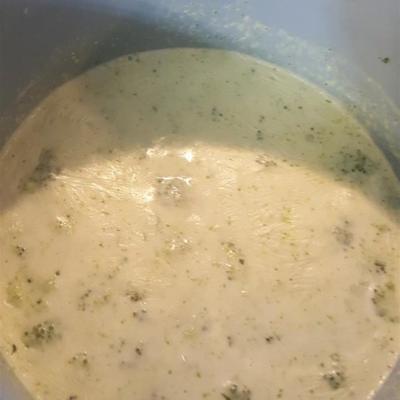 creme de sopa de brócolis iv