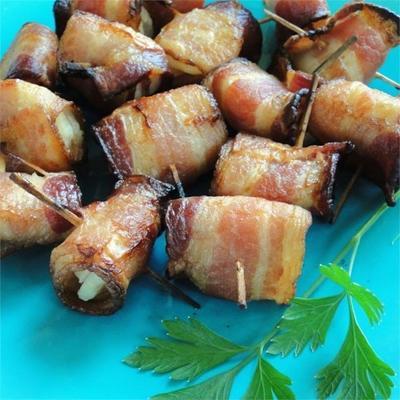 castanhas de bacon