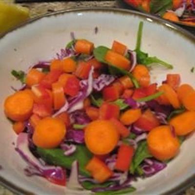 salada de colores