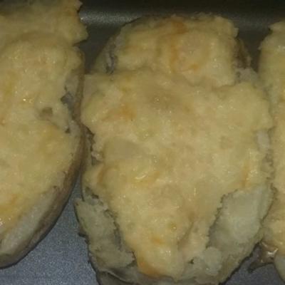 batatas de queijo cozidas duas vezes