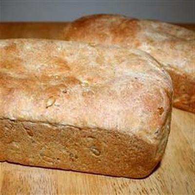pão de semente de linho e girassol