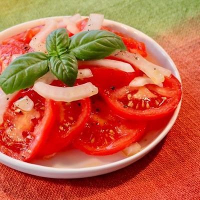 Salada de tomate doce e azedo de chrissy