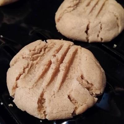 perfeitos biscoitos de manteiga de amendoim sem glúten