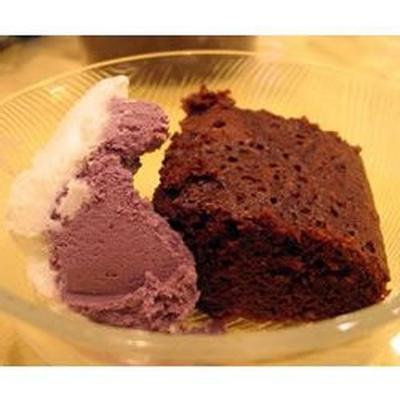 Brownies de chocolate com menos calorias