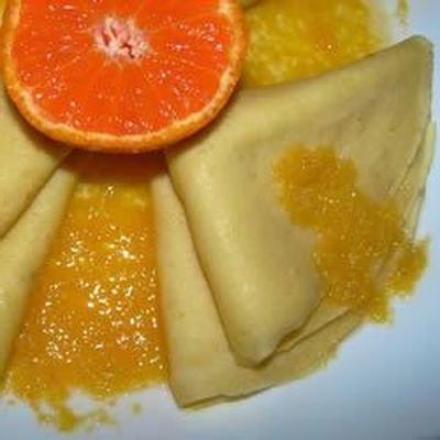 molho de laranja para crepes