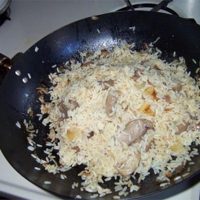 arroz de frango com frango