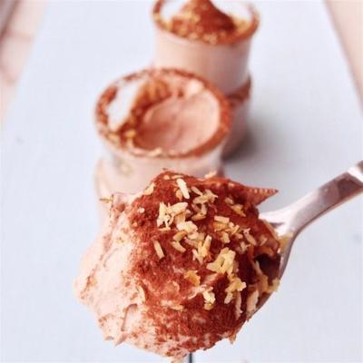 mousse de café de coco