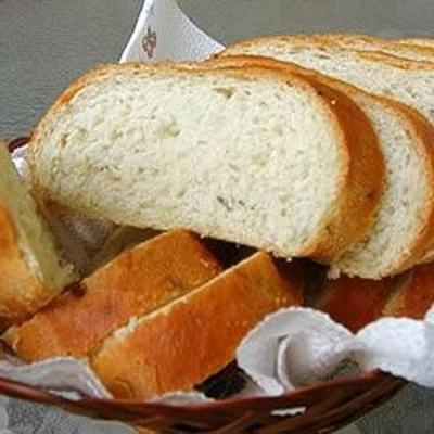 pão francês de alecrim