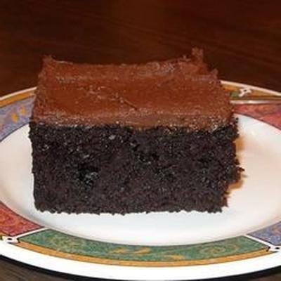 bolo de chocolate preto