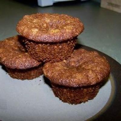 muffins de xarope de bordo de aveia