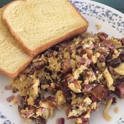 café da manhã de richard scramble