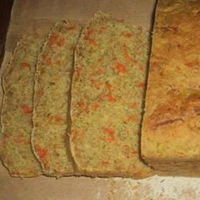 pão de cenoura tomilho