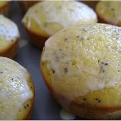 muffins de semente de papoula limão ii