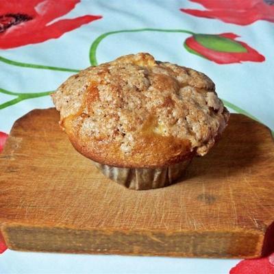 muffins fáceis de canela de maçã