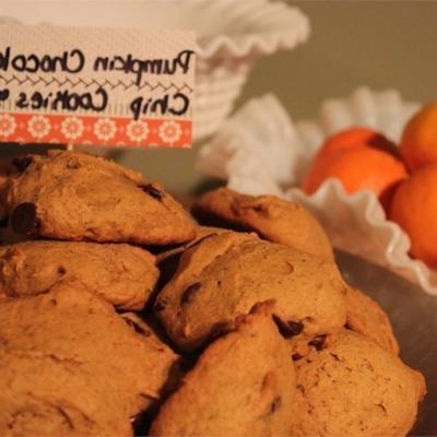 bolinhos de abóbora de chocolate