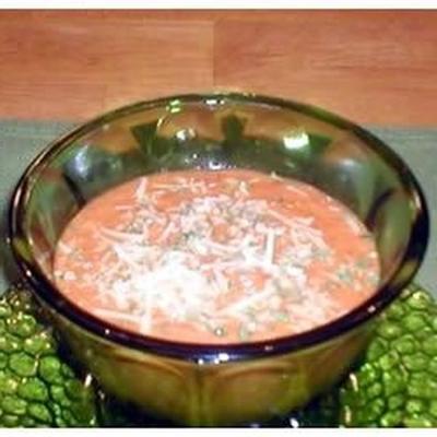 sopa de caranguejo fácil de tomate