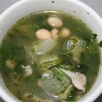 sopa verde cubana