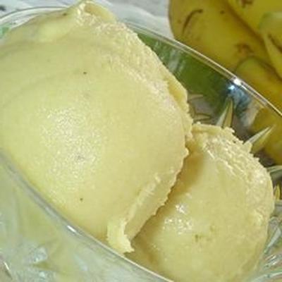 sorvete de banana incrível