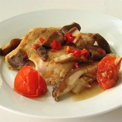 peixe chinês cozido no vapor florns