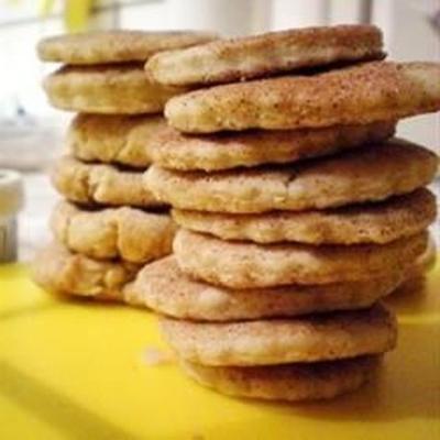 biscoitos recortados feitos com farinha de aveia