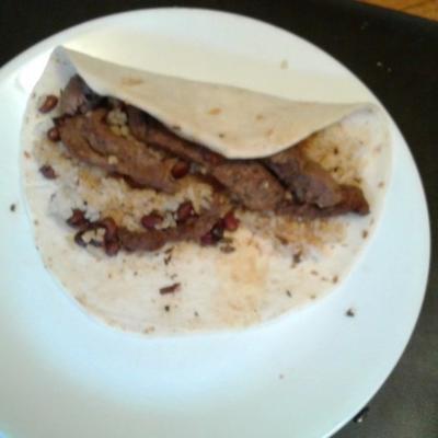 bife mexicano grelhado