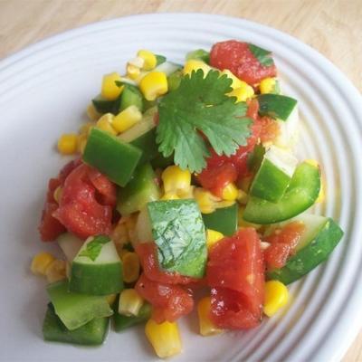 salada de pepino mexicano