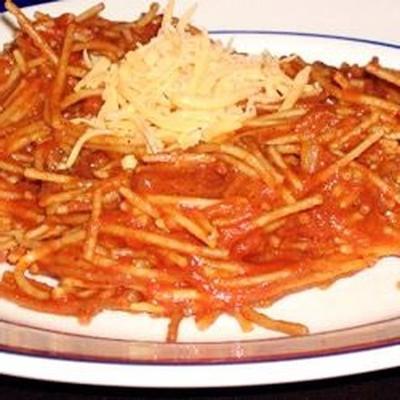 fideo (espaguete mexicano)
