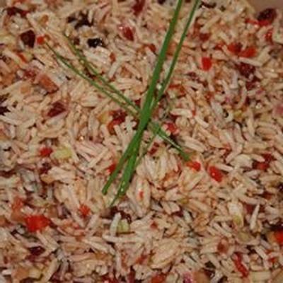 incrível salada de arroz integral