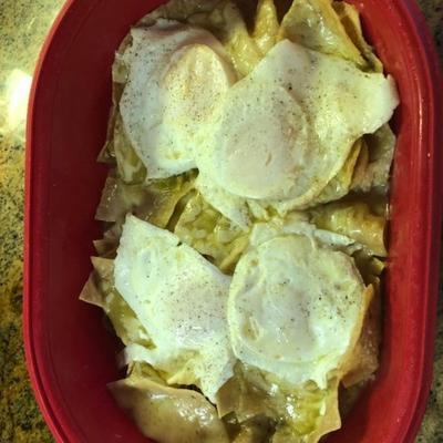 chilaquiles de microondas fácil