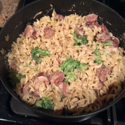 kielbasa alfredo