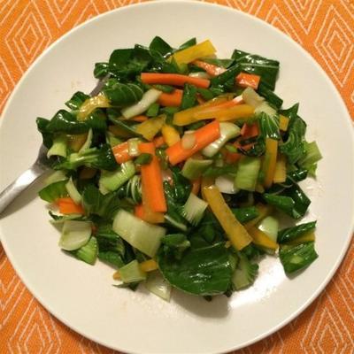 yummy bok choy salada