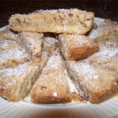 shortbread pecan temperado