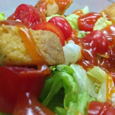 molho de salada vermelho