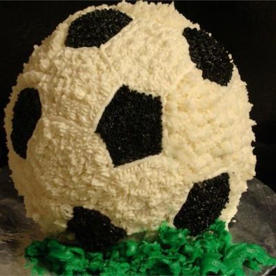 bolo de bola de futebol