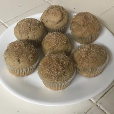 muffins açucarados