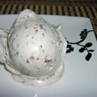 sorvete azuki (sorvete de feijão vermelho japonês)