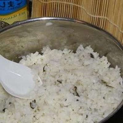 arroz de sushi japonês