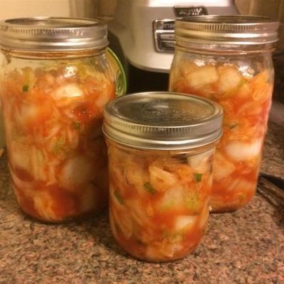 repolho picante kimchi