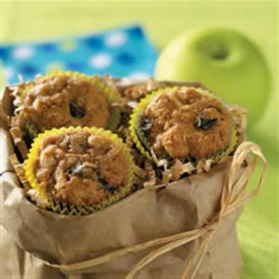 muffins de maçã em miniatura