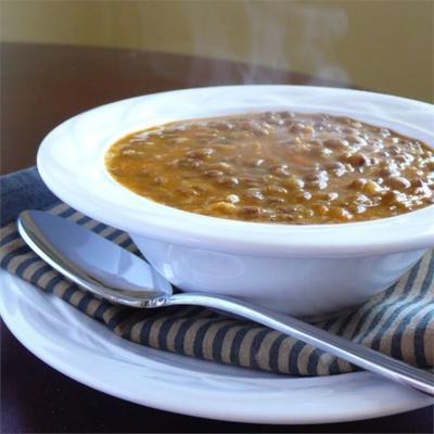 sopa de lentilha grega (falsificações)