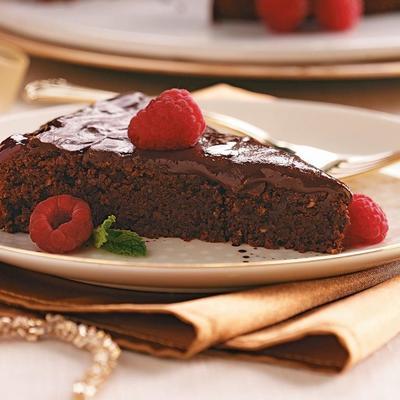 torta sacher framboesa